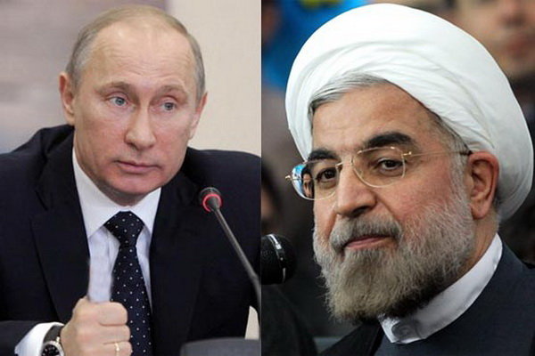روحانی در پیامی به پوتین: ایران و روسیه برای امنیت منطقه‌ مسئولیت مشترک دارند
