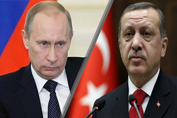 پوتین و اردوغان درباره تحولات سوریه رایزنی کردند