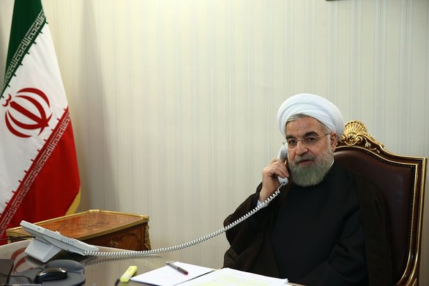 روحانی در گفت و گو با رئیس جمهور لبنان: مردم ایران شریک درد ملت لبنان هستند