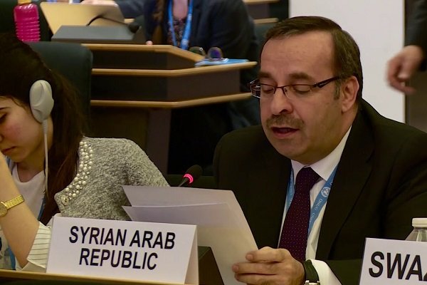 نماینده دائم سوریه در سازمان ملل: اقدامات آمریکا و رژیم صهیونیستی امنیت بین المللی را تهدید می کند