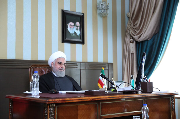 روحانی در تماس تلفنی با استاندار خوزستان: فقط با رعایت اصول بهداشتی می‌توان زنجیره شیوع کرونا را قطع کرد