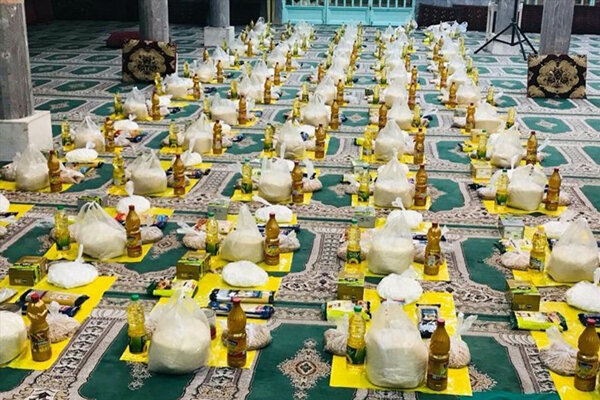 توزیع ۱۶۰۰ بسته حمایتی در رزمایش «مواسات مومنانه» در اسدآباد