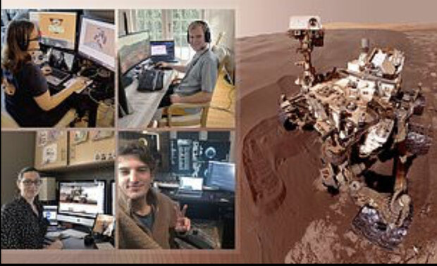 حین دورکاری به دلیل کرونا؛ محققان ناسا از خانه به کاوشگر مریخ دستور حفاری دادند