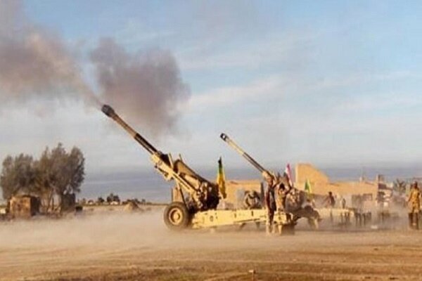 ارتش عراق مواضع تکفیری‌ها را هدف حملات توپخانه‌ای قرار داد