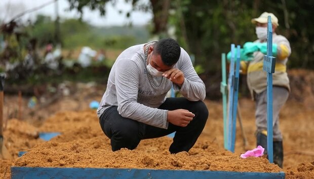 شمار قربانیان کرونا در برزیل به ۶۴ هزار و ۹۰۰ نفر رسید