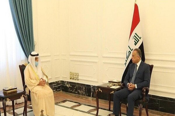 رایزنی وزیر خارجه کویت با نخست وزیر عراق در بغداد
