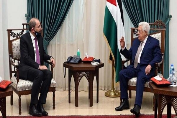 درباره الحاق کرانه باختری؛ وزیر خارجه اردن با رئیس تشکیلات خودگردان فلسطین رایزنی کرد