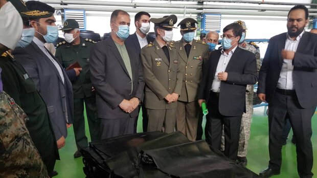 با حضور وزیر دفاع؛ کارخانه و خط تولید انبوه تایر خودروهای تاکتیکی و آفرود افتتاح شد