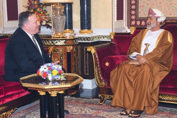 وزیر خارجه آمریکا با سلطان عمان دیدار کرد