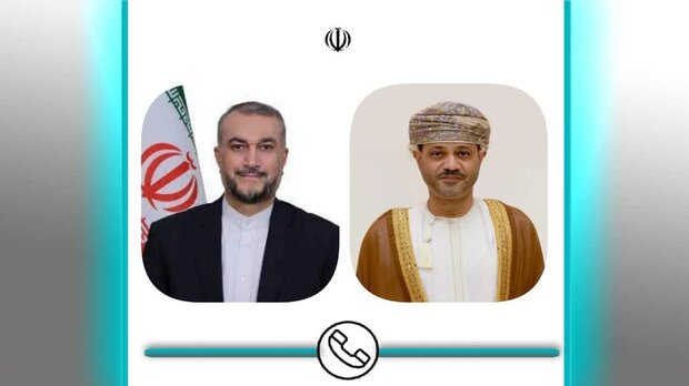 رایزنی امیرعبداللهیان با وزیر خارجه عمان در خصوص مسائل منطقه‌