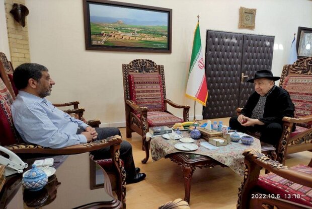 بهمن‌فرمان‌آرا با وزیر میراث‌فرهنگی دیدار کرد