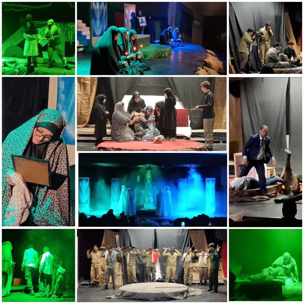 اولین شب از اجرای نمایش تئاتر فاخر «روایت زمان» اولین شب از اجرای نمایش تئاتر فاخر «روایت زمان»