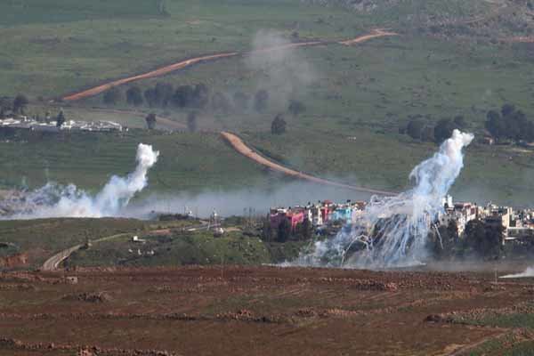 تحرکات گسترده هوایی و زمینی صهیونیستها در مرز با لبنان